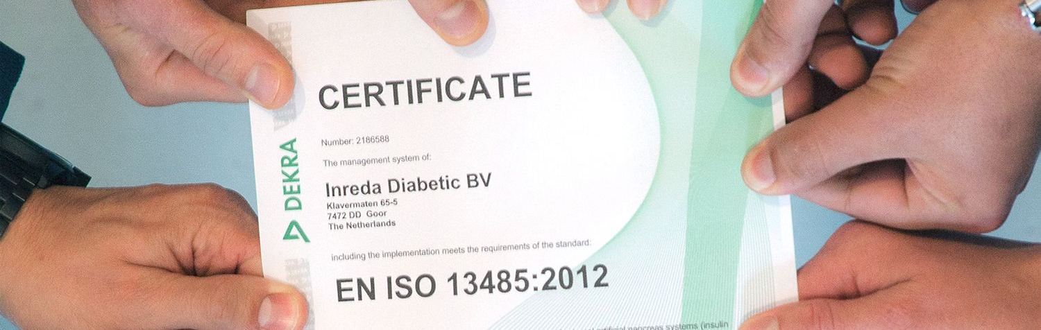 CE Certificering: 1e deel behaald!